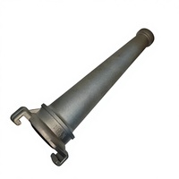 Hong'an KY51 51mm Nozzle Selang Pemadam Kebakaran Tekanan Tinggi Berbahan Aluminium Alloy Standar GOST, Pistol Air Semprot Jet untuk Kelas A/B