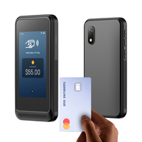 Tableta POS Android de 4 Pulgadas con Softpos, Smartphone con Pantalla Táctil NFC para Pagos sin Contacto, Gestión de Inventario