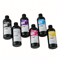 Encre UV souple et anti-fissuration, haute élasticité, facile à décoller pour tête d'impression KYOCERA KJ4, application d'impression sur supports flexibles grand format