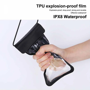 Étui universel pour téléphone étanche à écran tactile IPX8, étui pour téléphone portable, <span class=keywords><strong>sac</strong></span> pour smartphone, support pour iPhone 16 Pro Max 15 Pro Max - Product Image 6