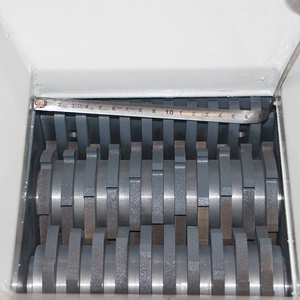 E Chất Thải Phế Liệu Kim Loại Nhựa Shredder/CD Máy Tính Xách Tay Ổ Đĩa Cứng Bảng Mạch Twin Trục Shredder Máy - Product Image 2