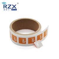 Étiquette NFC personnalisable 13,56 MHz NTAG213 RFID, étiquette imprimée en couleur pour le partage de liens NFC
