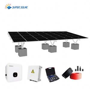 グリッドソーラーシステム上の集中型太陽光発電オールインワン5Kw電力150Kw - Product Image 1