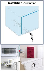 Serratura a <span class=keywords><strong>Cilindro</strong></span> in Lega di Zinco per Cassetti e Armadietti <span class=keywords><strong>con</strong></span> <span class=keywords><strong>Chiave</strong></span> Master - Product Image 6