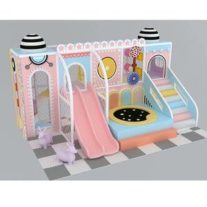 Équipement de terrain de jeux intérieur commercial de haute qualité, personnalisé sur le thème rose, pour enfants et aire de jeux pour enfants. - Product Image 5