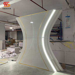 ฉากหลังอะคริลิคหลายชั้นแบบเรียบถอดออกได้สำหรับงานเลี้ยงวันเกิดงานแต่งงาน - Product Image 4