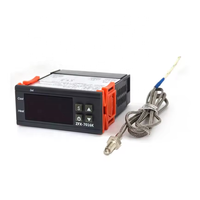 Termostato controlador de temperatura Digital con Sensor para quemador, interruptor de Control de horno, controlador de alta temperatura