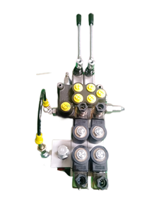 Vannes solénoïdes hydrauliques à commande électrique AC12V 24V, vannes multivoies, vannes de distribution, vannes de trop-plein - Product Image 2