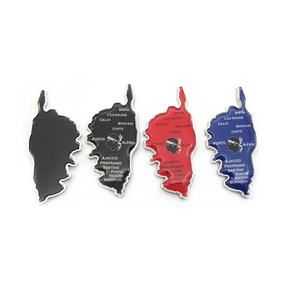 Pantoufles Corse personnalisées souvenir chaussure sandale acrylique porte-clés bord de mer article cadeau pour promotion - Product Image 6