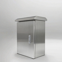 Boîtiers électriques extérieurs en acier inoxydable brillant, classés IP66, avec revêtement en poudre, étanches, pour instruments électroniques