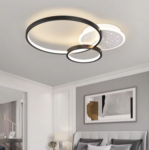 Candelabro de acrílico de diseño de lujo para sala de estar inteligente nórdico recién llegado - Product Image 1