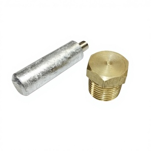 Anodos de Aluminio Personalizados Más Vendidos para Cascos de Embarcaciones y Reparaciones Navales 16mm*60mm*M8+1/2 Compatibles - Product Image 1