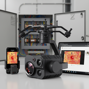 Module de caméra <span class=keywords><strong>thermique</strong></span> 256x192 avec USB et Wi-Fi, zoom 2x, <span class=keywords><strong>application</strong></span> Android/iOS pour inspection intelligente - Product Image 1