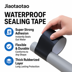 Super Forte Impermeável PVC Adhesive Pipe Repair Tape <span class=keywords><strong>Leak</strong></span> Seal Flexível Rubberized Fix Solution Tubo De Água <span class=keywords><strong>Leak</strong></span> Stop Tape - Product Image 2