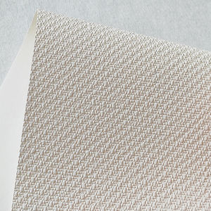 วอลล์เปเปอร์พีวีซีหนา320กรัมวอลเปเปอร์ไวนิลกันน้ำสีเบจวอลเปเปอร์ดีไซน์ทันสมัยสำหรับตกแต่งผนังสำนักงานโรงแรม - Product Image 4