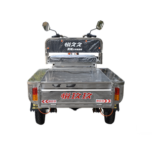 รถสามล้อไฟฟ้าสแตนเลส 3 ล้อ ใหม่ ขนาด 1.22 เมตร จากโรงงานโดยตรง สำหรับผู้ใหญ่ แบบปิด ความเร็ว 40 กม./ชม. ใช้แบตเตอรี่ตะกั่วกรด สำหรับโดยสาร - Product Image 5