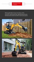 Mini excavatrice SY26U-compacte et puissante-Assistant de construction Excavatrice de 2,6 tonnes