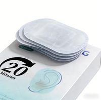 Patch chauffant auto-activant jetable pour les oreilles, pour un sommeil amélioré, à utiliser avec l'arôme du thé vert