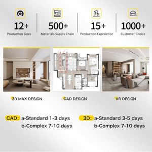 JINGSHUN Meuble à chaussures de salon en bois massif de conception française sur mesure avec grande capacité 5+ tiroirs/étagères Conception gratuite Faible teneur en COV - Product Image 6