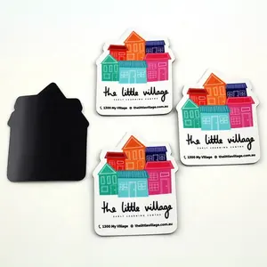 Imanes de aldea pequeña personalizados para frigorífico, fábrica China, GOODA