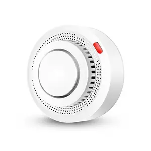 Tuya WiFi duman sensörü 80dB sesli Alarm ve APP/SMS uzaktan bildirim