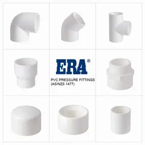 ERA come/NZS1477 filigrana Australia raccordi per tubi in PVC giunto dritto a presa