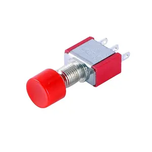 Best Quality Momentary 6Mm Push Button Style Ac 250V Small Solder Terminal 3Pin On-(On) Mini Toggle Switch