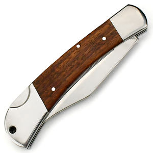 Cuchillo plegable multifuncional de acero inoxidable 440c, mango de madera, abridor de Vino de Bolsillo EDC para uso diario de Hobby al aire libre, OEM - Product Image 2