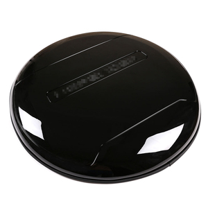 Copriruota di scorta esterno Santorini Full Black in ABS per <span class=keywords><strong>Land</strong></span> <span class=keywords><strong>Rover</strong></span> Defender 2020-2025 - Product Image 2