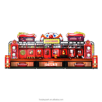 Offre Spéciale : Stand de Fête Foraine Personnalisé 4-en-1 – Cabine de Jeux Extérieure Idéale en Bois pour le Sport et le Divertissement des Enfants