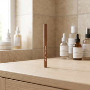 Crayon à lèvres élégant couleur beige cendré scintillant - Product Image 3