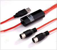 USB MIDI MidiPort câble midi Piano électrique Tambour électronique Câble d'édition de musique