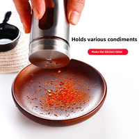 Bouteille d'assaisonnement personnalisée pour cuisine, sel en métal, poudre de cumin, pot d'assaisonnement au poivre