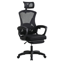 Chaise de bureau ergonomique personnalisée avec accoudoirs en maille, inclinable, confortable pour une utilisation prolongée, idéale pour le gaming et la maison