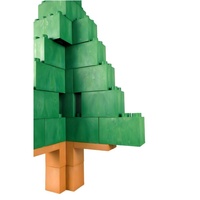 Puzzle de construction réutilisable à assembler soi-même, arbre de Noël, écologique, durable, pliable, portable, décoration de Noël pour le salon
