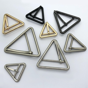 Kim loại hợp kim kẽm Pin vành đai khóa túi xách đôi D Vòng khóa túi các bộ phận & phụ kiện - Product Image 5