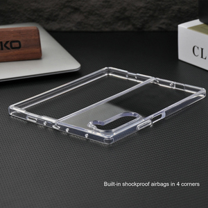 Coques de téléphone transparentes antichoc 2024 pour <span class=keywords><strong>Samsung</strong></span> <span class=keywords><strong>Galaxy</strong></span> Z Flip 6 5 <span class=keywords><strong>4</strong></span> 3 Fold 5 <span class=keywords><strong>4</strong></span>, coque arrière rigide en acrylique transparente pliable - Product Image 5