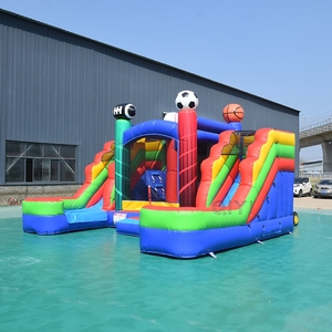 Hot Selling <b>Inflatable</b> Bouncy Bouncer <b>Inflatable</b> House Outdoor Bouncy Castle Outdoor Commercial Grade Bounce House with Slide - Product Image 2