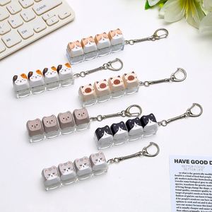 Cat Keycaps Finger Button Decompression Shaft Tester Detachable Keycaps Mechanical <b>Keyboard</b> Switch Tester Stress Relief Pendant - Product Image 2