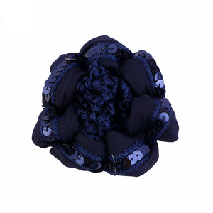 Femme Lady Sparkle Handmade Ballet Dancer Hairnet Hair Net Flowerhead Hair <span class=keywords><strong>Snood</strong></span> - Product Image 5