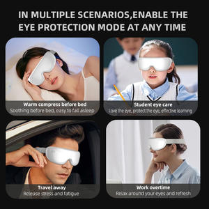 Portable compresse chaude oeil apaisant Genie Eye Protector Vibration masseur soulage la Fatigue Massage yeux équipement pour enfants - Product Image 5