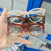 Montures optiques en acétate épais mélangé |   Charnière à ressort |   Styles durables et tendance |   Soldes promotionnelles de liquidation de stock de lunettes
