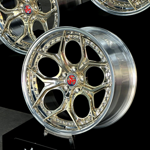 Ruedas SJ de Alto Rendimiento con Acabado Dorado Congelado, Forjadas, Cóncavas, Plateadas y Pulimentadas, 21x11.5 5x130 para Porsche 911 Turbo <span class=keywords><strong>GT3</strong></span> RS Supercar - Product Image 1