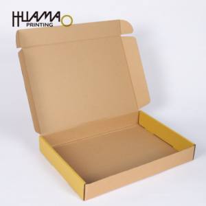 Boîte d'expédition en carton ondulé recyclable, format personnalisé Huamao, pour accessoires pour animaux de compagnie et emballage de cadres photo - Product Image 5