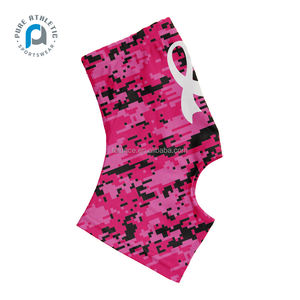 สเตลฟุตบอลอเมริกันปรับแต่งได้สีขาวล้วนมีริบบิ้นสีชมพูสำหรับมะเร็งเต้านม - Product Image 2