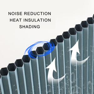 Высококачественная Выдвижная алюминиевая рама с белой и темно-серой сеткой из полипропиленового материала - Product Image 4