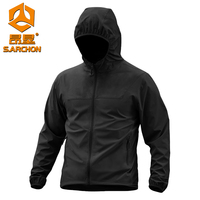 Coupe-vent tendance survêtement veste à capuche légère respirant vent tricheur avec réglable veste semi-formelle pour hommes été