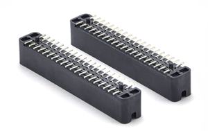 YZTECH 2,54mm Pitch Board to Board Conector de enchufe macho con contacto de latón SMT 2x20P - Product Image 5