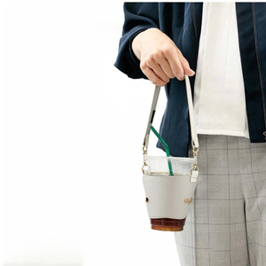 Nueva funda de cuero PU para taza de café, simple y portátil, para bebidas/té con leche, funda aislante para taza, artículo de moda. - Product Image 3