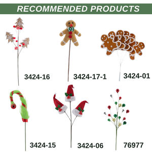 تخفيضات كبيرة على عيد الميلاد ، مختارات وبخ عيد الميلاد ، زخارف بخي يدوي الوحش ، مختارات عيد الميلاد الاصطناعية - Product Image 4